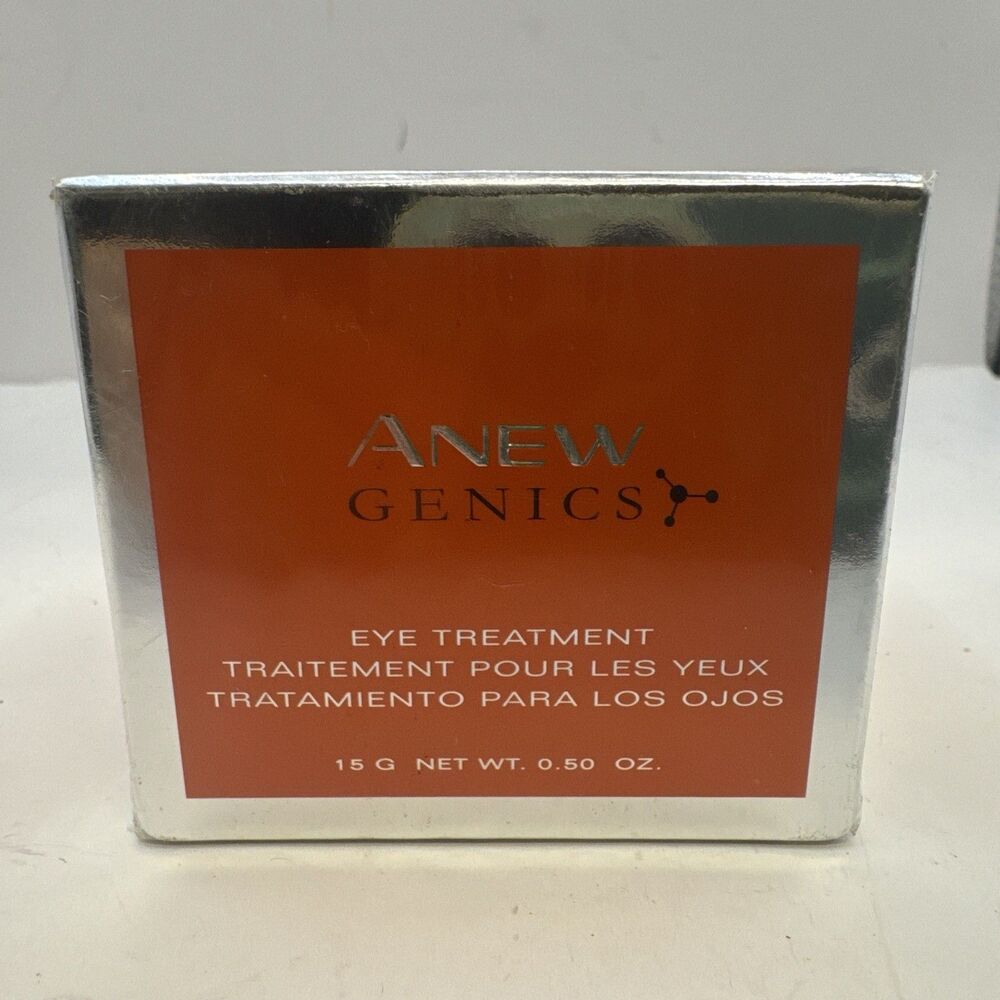 AVON Anew Genics Eye Treatment .50 oz New in box NOS